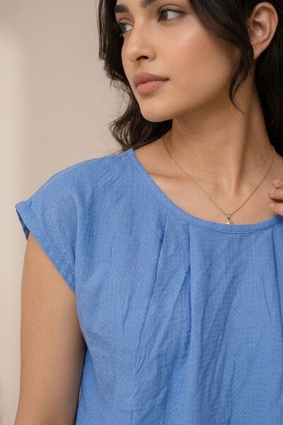 East West Women's Textured Woven Co-Ord Set