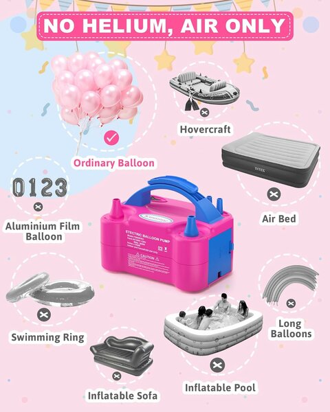 Home.Co - Electric Balloon Pump