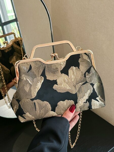 Shein - Glitter Bling,Shiny Glamorous,Elegant 1pc Clutch Bag Evening Bag Handbag For Women
