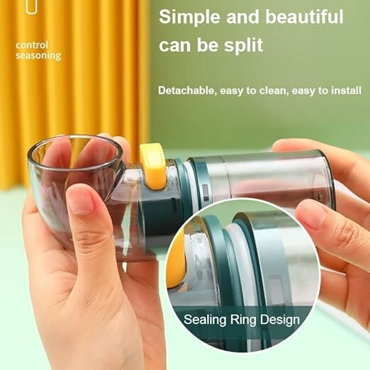Home.Co- Set of 3 Click Spice Bottle