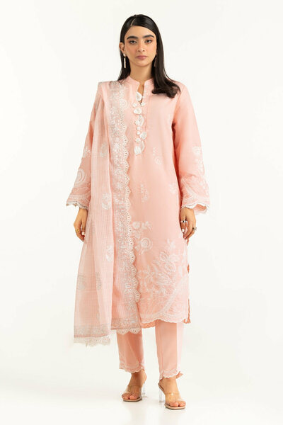 Poly Munar Block Printed Dupatta
