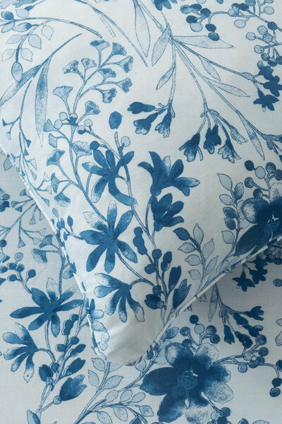 Bijou Blue Bed Sheet Set