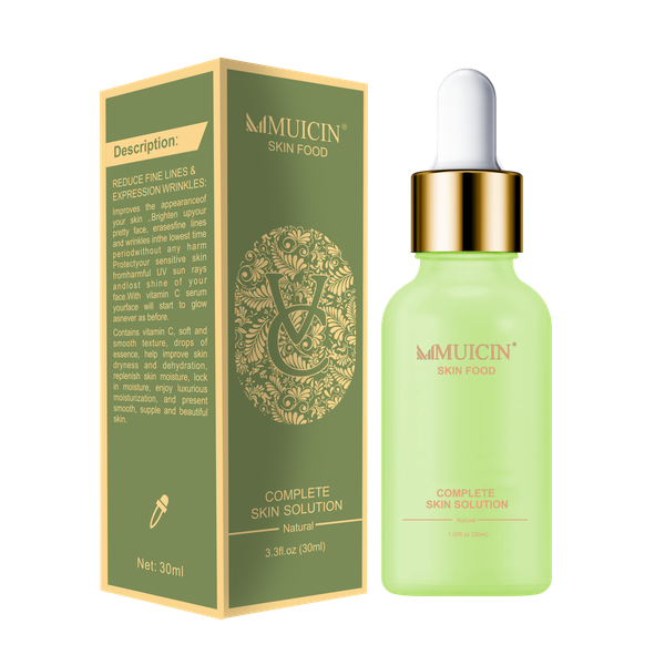 MUICIN - Vitamin C + Hyaluronic Acid Complete Skin Solution Serum - Hydrated Brightness