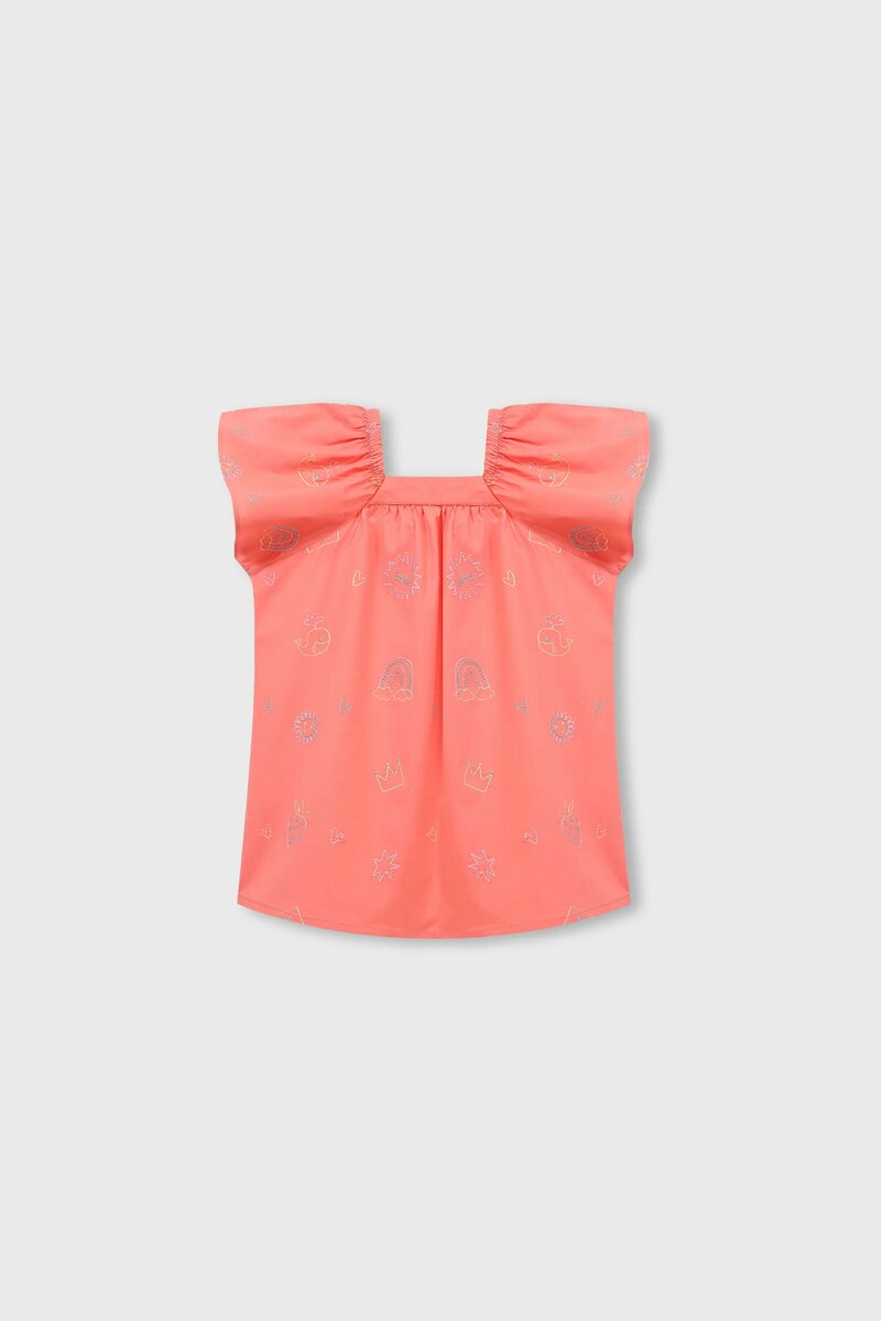Peach Meadow Charm Top