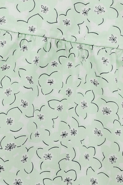 Floral Pistachio Dress Set