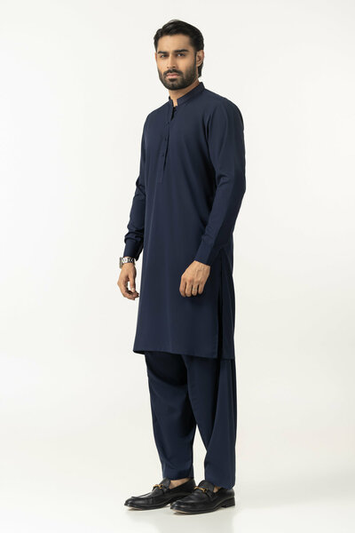Regular Fit Embroidered Suits