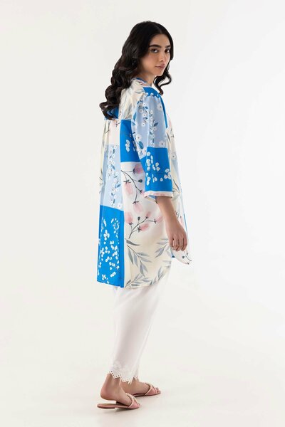 Stitched Multi Printed Shirt