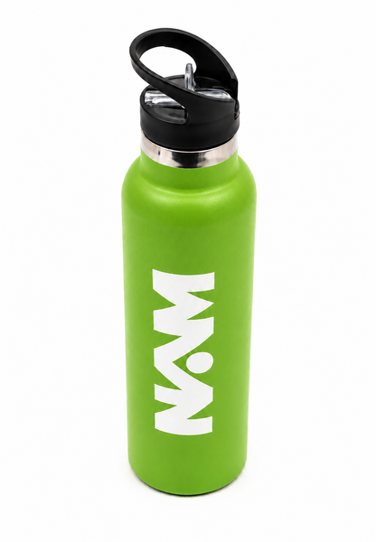 Sport Straw Vacuum Insulated Bottle – Green  Stainless Steel Water Bottle