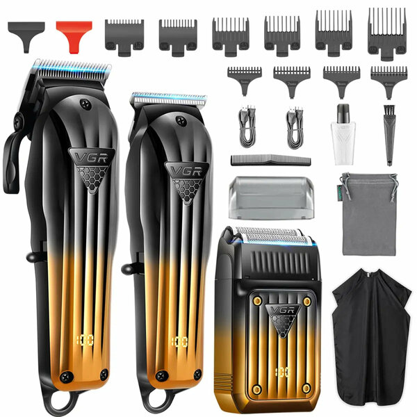 VGR -  V-644 Professional Barber Hair Cutting Kit
