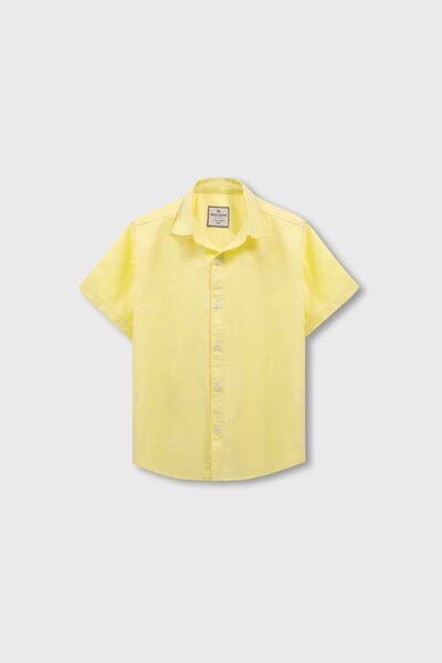 Boys Yellow Sunshine Chambray Shirt
