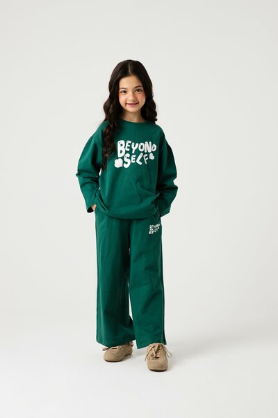 Girls Beyond Self Oversized Co-ord Set