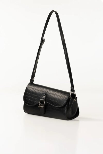 Black Cross Body Bag IBS-CBB26-011