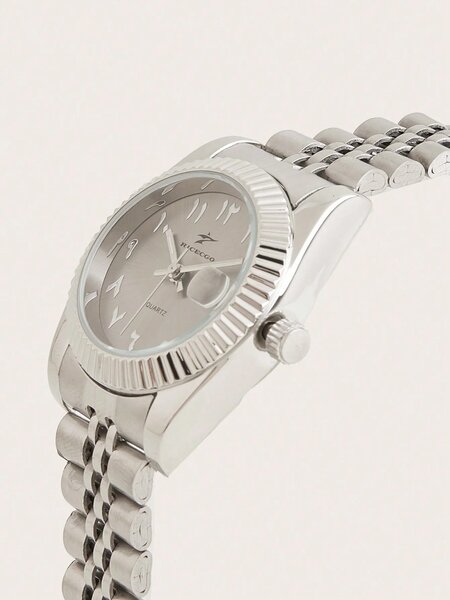 Shein - 1pc Ladies' Classic Quartz Wristwatch, Perfect For Everyday Wear And Gift