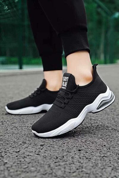 Sayt Rlae Men's Mesh Upper Sneakers