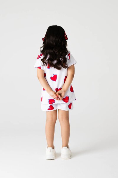 Girls Heart Parade Co-ord Set