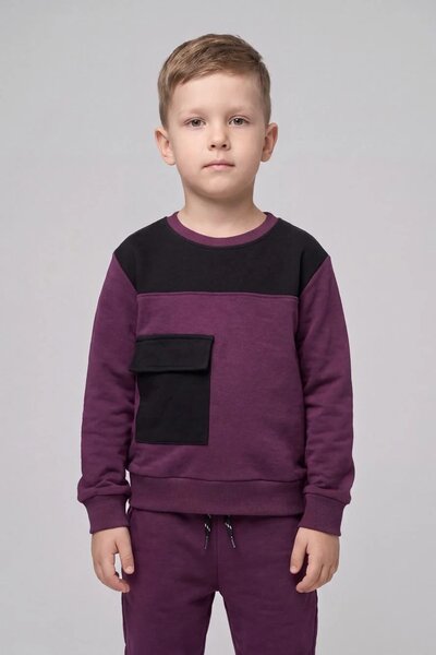 DKY Kid's Color Block Fleece Twin Set