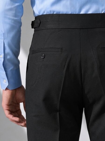 Black Imported Gurkha Pant  (FDT-473)