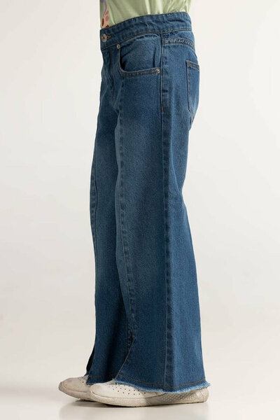 Toddler Girl Blue Basic Jeans