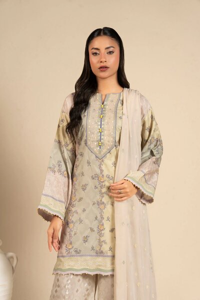 RTS  | SHIRT, TROUSER & DUPATTA