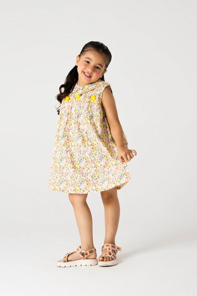 Glowy Garden Smocked Top