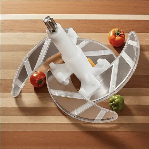 Premium 2 Litre Stainless Steel Manual Push Chopper – Assorted Colors