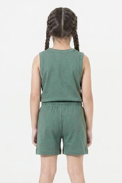 Tiny Teens Kid's Double-Stitch Sleeveless Twin Set