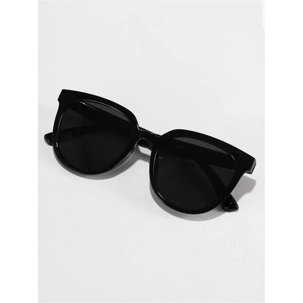Shein - Acrylic Frame Sunglasses