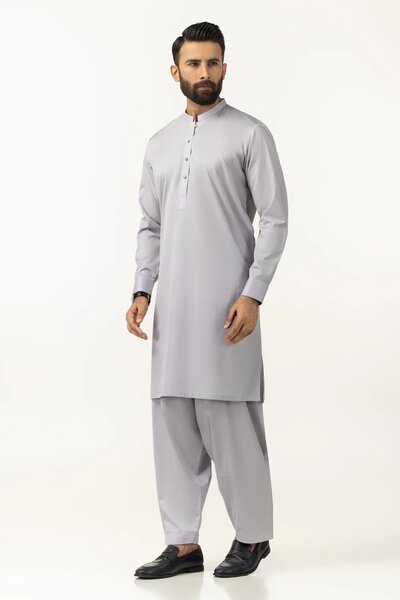 Regular Fit Embroidered Suits