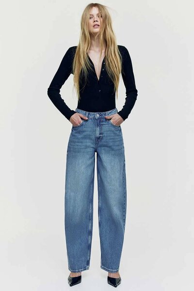 Cut Label Women's Barueri Wide Leg Denim