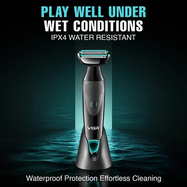 VGR - Professional 2-In-1 Body Groomer For Men