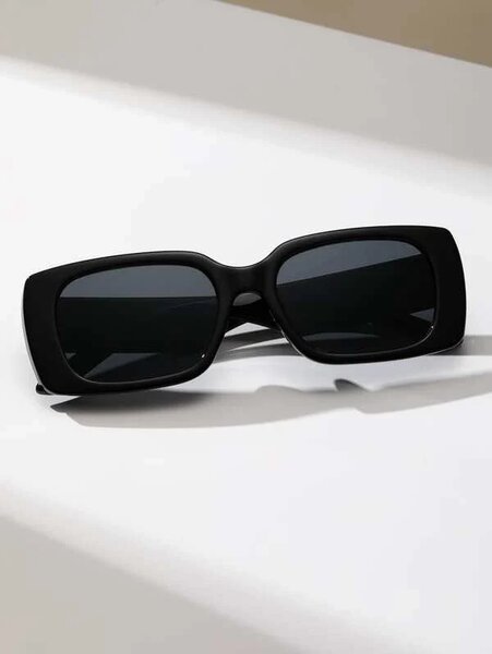 Shein - Square Frame Sunglasses