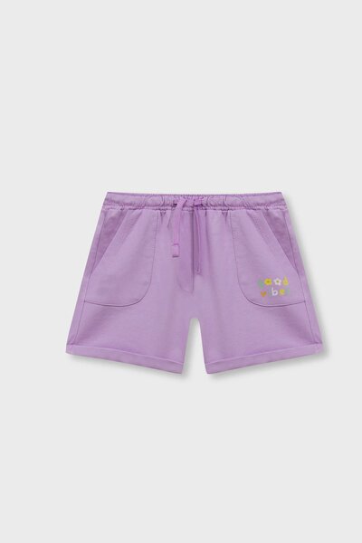 Lilac Vibe Check Shorts