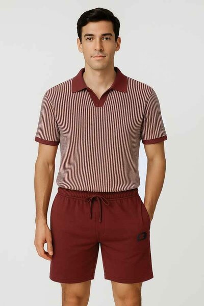 FZ Men's Striped Twin Set