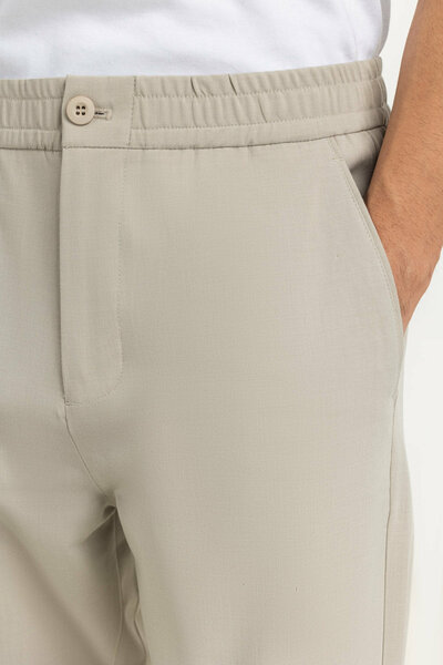 Straight Fit Trousers