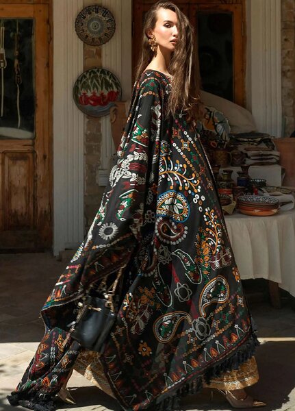 Echoes of Registan by Mushq Unstitched Embroidered Jacquard 3 Piece Suit MU26UER Samarkand Jewel MUNWI260101 - Casual Collection