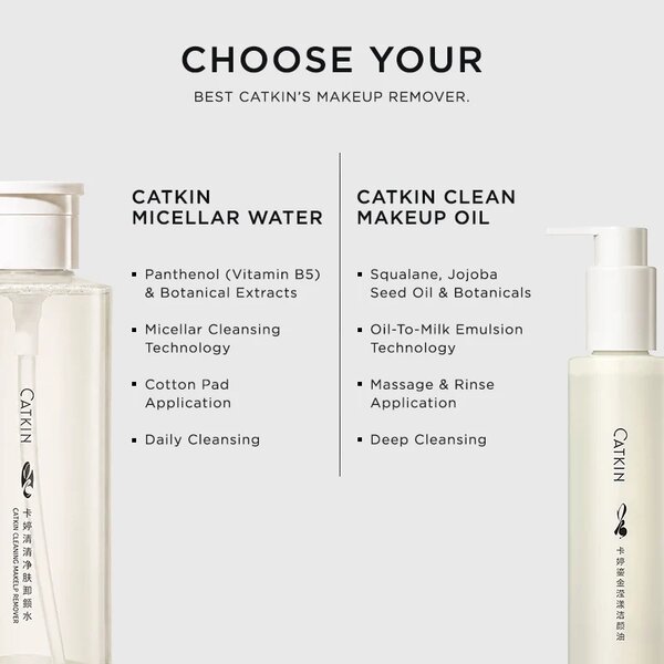 Catkin - Deep Cleansing Oil Makeup Remover