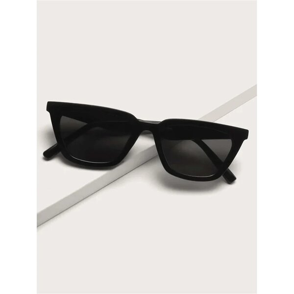 Shein - Acrylic Frame Sunglasses