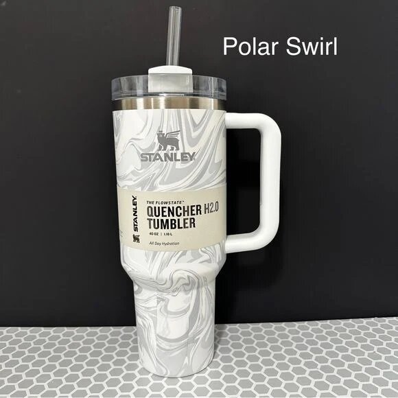 Home.Co - Stanley Quencher H2.0 Tumbler 40 oz - Polar Swirl