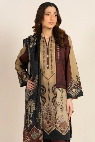 RTS  | SHIRT, TROUSER & DUPATTA