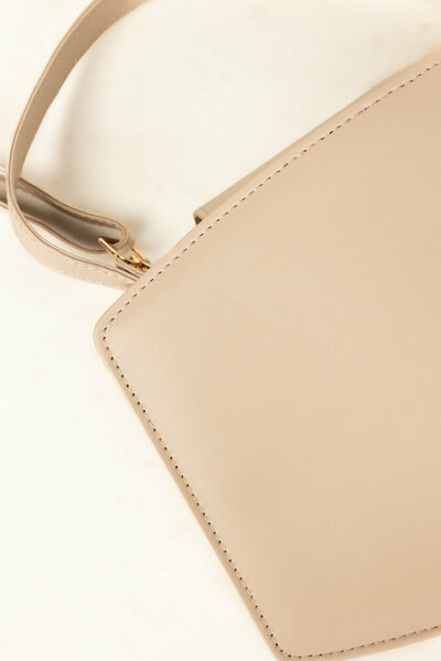 Beige Handbag