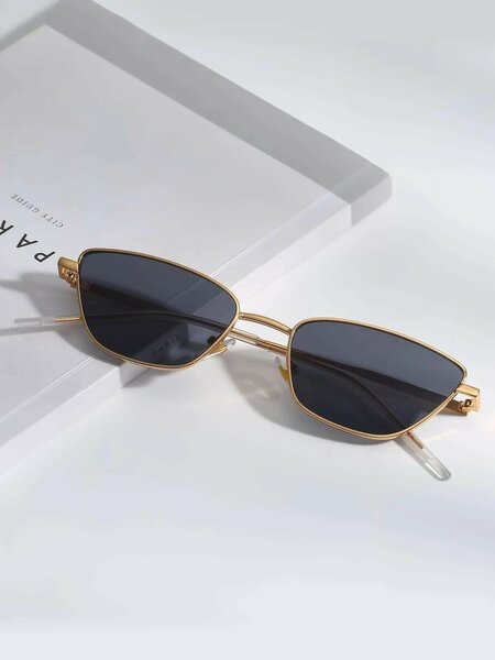 Shein - Metal Frame Fashion Glasses