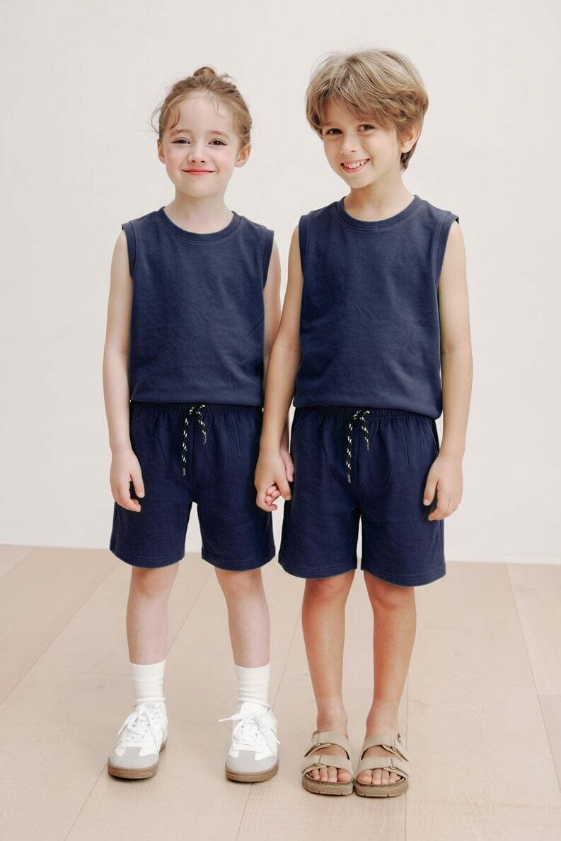 Tiny Teens Kid's Sleeveless Twin Set