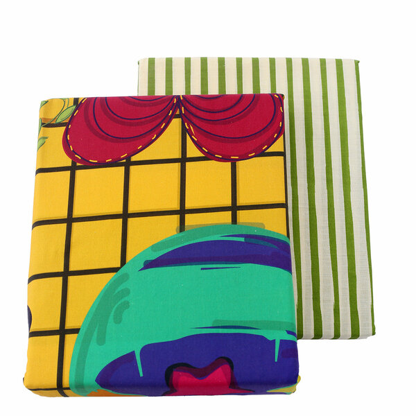 Arts and Craft Single Bedding Set Yellow