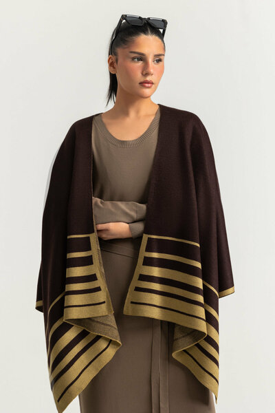 Regular Fit Cape Shawl