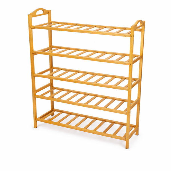 5-Tier Bamboo Shoe Rack