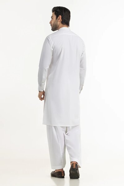 Regular Fit Embroidered Suits