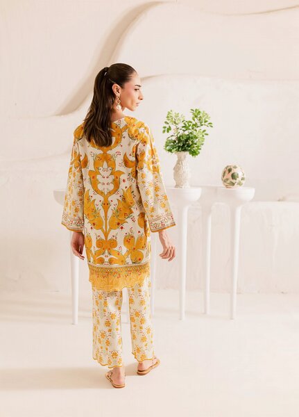 Day Dream by Rashid Textiles RTW Printed Lawn 2 Piece Suit RT26RDD Buttercup - Casual Collection