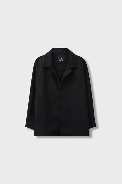 Boys Midnight Classic Muslin Shirt