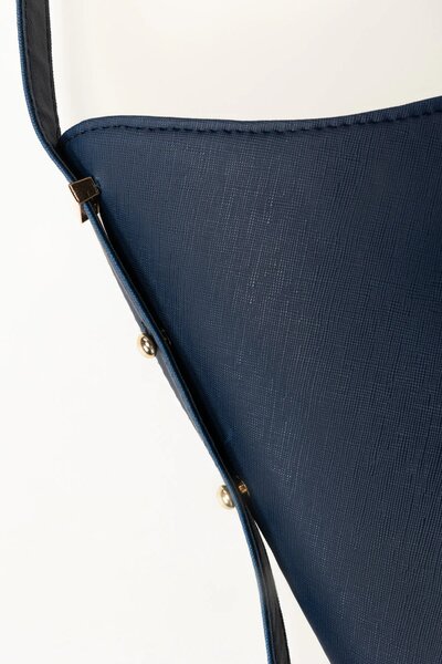 Navy Shoulder Bag