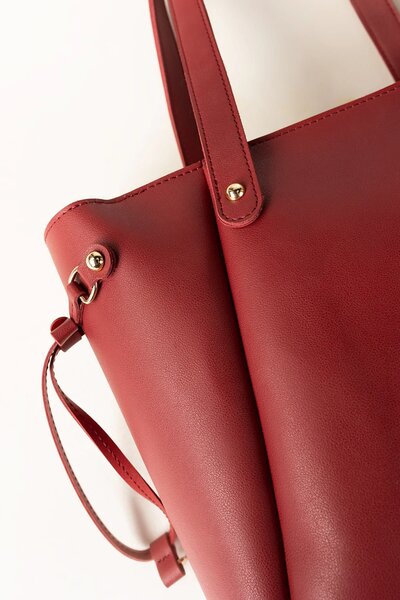 Maroon Tote Bag